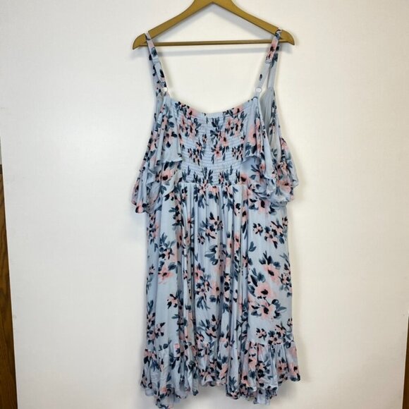 Torrid Floral Off the Shoulder Dress - Picture 7 of 14